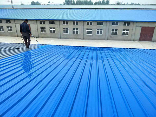 红安 彩钢瓦喷漆翻新工业厂房、仓库